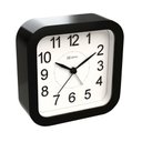 Ver imagem 1 de Relógio Despertador Quartz Herweg Silencioso Luz 2644 Preto - Preto