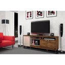 Ver imagem 1 de Bancada Dallas Canela/Off White - Lukaliam Móveis