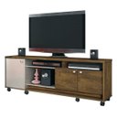 Ver imagem 3 de Bancada Dallas Canela/Off White - Lukaliam Móveis