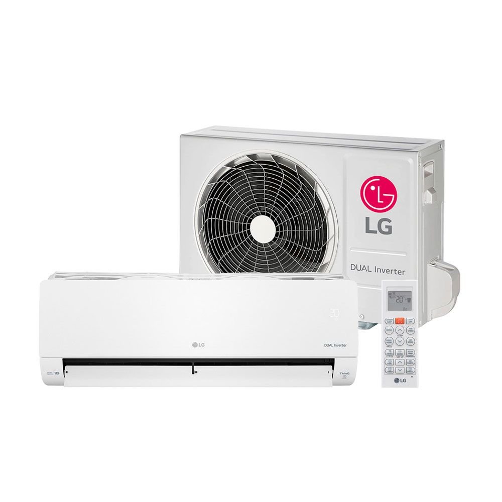 Ar Condicionado Split LG 12000 BTUs Dual Inverter Voice Quente/Frio 220V S4-W12JA31B - 1