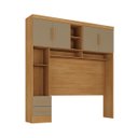 Ver imagem 1 de Guarda Roupa Smart Aereo Quarto 217 cm 4 Portas 2 Gavetas
