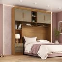 Ver imagem 2 de Guarda Roupa Smart Aereo Quarto 217 cm 4 Portas 2 Gavetas