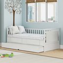 Ver imagem 1 de Bicama Infantil Babá com 2 Gavetas em MDF Lipe Bibox 