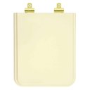 Ver imagem 1 de Assento Sanitário Poliester Soft Close Square Bone (bege Claro) para Vaso Incepa com Ferragem