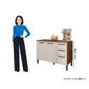 Ver imagem 4 de Balcão 120cm (sem Tampo) 3 Portas 2 Gavetas Versalhes - Ssx Multicoisas
