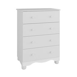 Cômoda Infantil 4 Gavetas 100% MDF Mimo Espresso Móveis - 2