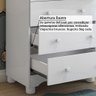 Cômoda Infantil 4 Gavetas 100% MDF Mimo Espresso Móveis - 8
