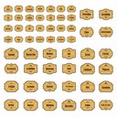 Ver imagem 2 de Adesivo para Mantimentos - Retrô