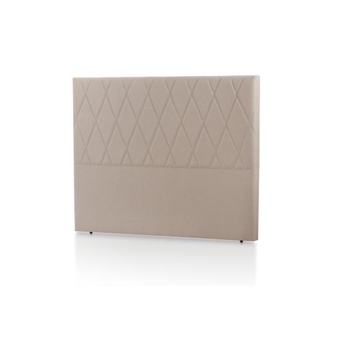 Cabeceira Capri 140cm para Cama Box Casa em Tecido Tipo Veludo