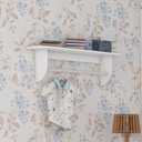 Ver imagem 2 de Prateleira com Suporte em MDF Decor Branco/Brilho