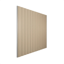 Ver imagem 5 de Kit 2 Placa Painel Ripado Slim Pvc Premium 20x3m Decorativo