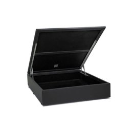 Base Box Baú Casal NK Camas Sintético Cinza 41x138x188 - 1