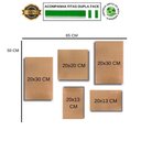 Ver imagem 3 de Kit 5 Quadros Decorativos Frases Fé Gratidão Placas Sala