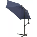 Ver mais imagens de Ombrelone Articulado Guarda Sol de Praia Jardim Lateral 3 Metros Azul Rm Decor