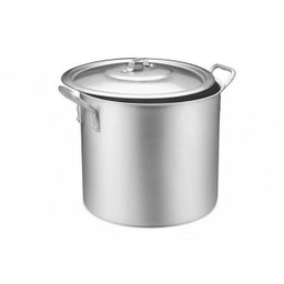 Caldeirão hotel com aba 45,2lt I 40cm I Abc Alumínio I Polida - 1