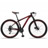Bicicleta Drais Aro 29 27 Marchas Freio Hidráulico 32r 21" Preto/Vermelho - 267 - 1
