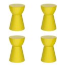 Ver imagem 1 de Conjunto com 4 Banquetas Sili Amarelo/Limão Siciliano