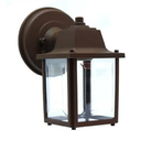 Ver imagem 1 de 6 Un Arandela Externa Colonial Parede Injetado Marrom Imbuia AC985