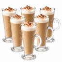Ver imagem 1 de Kit 6 Xicara Cafe Alta Suco Taca Capuccino Jogo Caneca Vidro