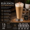 Ver mais imagens de Kit 6 Xicara Cafe Alta Suco Taca Capuccino Jogo Caneca Vidro