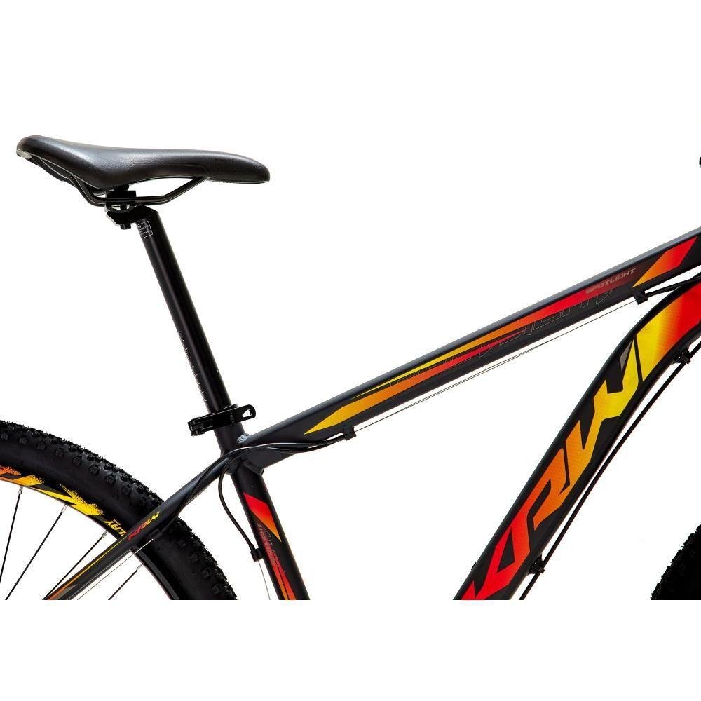 Bicicleta Aro29 Krw Alumínio Shimano 24v Freio Hidráulico S5 17 Preto-amarelo e Vermelho - 7