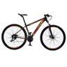 Bicicleta Aro29 Krw Alumínio Shimano 24v Freio Hidráulico S5 17 Preto-amarelo e Vermelho - 1