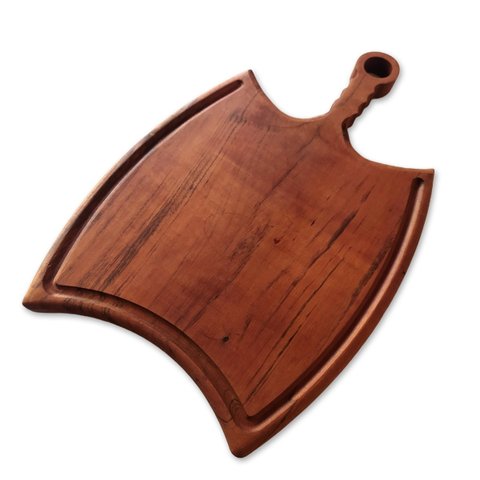 Tábua para Churrasco Country em Madeira Nobre Maciça Artesanal