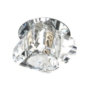 Spot Cristal Embutir G9 Gesso Sanca Banheiro Quarto Ac661