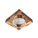 Ver mais imagens de Spot Cristal Quadrado Embutir Cobre Gu10 Dicroica Ac594