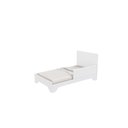 Ver imagem 3 de Berço Móveis Peroba Popy Retrô em MDF Branco Birlho
