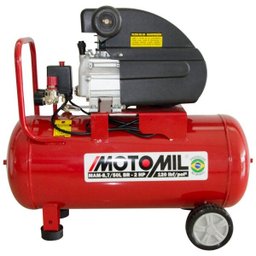 Motocompressor de Ar 2HP Monofásico Bivolt 120PSI MAM-8,7/50BR Motomil - 1