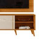 Ver imagem 4 de Estante Painel para Tv 60 Pol 160cm Orla Z10 Off/cinamomo - Mpozenato