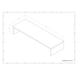 Kit Cabideiro Suspenso, Organizador de Roupas em Mdf 15mm. - 4