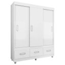 Ver imagem 1 de Guarda-Roupa Solteiro Popy 18495 Branco - Araplac