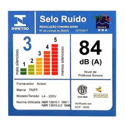 Secador New Smart Profissional Taiff 1700watts 127v - 4