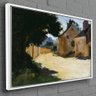 Quadro Rua de uma vila Louveciennes Renoir:60x40 cm/BRANCA - 8