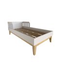 Ver imagem 2 de Cama Infantil com Pés em Pinus Milou Branco/Cinza Cristal