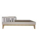 Ver imagem 7 de Cama Infantil com Pés em Pinus Milou Branco/Cinza Cristal