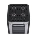 Ver imagem 2 de Fogão de Embutir 4 Bocas Gaudi Prisma Vitreo Bl Inox Gás Glp Venax