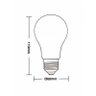 Kit 5x Lâmpada Filamento Led A60 Retrô Vintage Âmbar Bivolt - 5