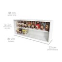 Ver imagem 6 de Expositor Funko Pop Mdf (cabem Caixas e Pops) Branco, Kit 2 Unidades - Dom Móveis