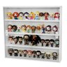 Expositor Funko Pop Mdf (para 44 Funkos) 4 Vãos, Portas em Vidro, Branco - Dom Móveis - 5