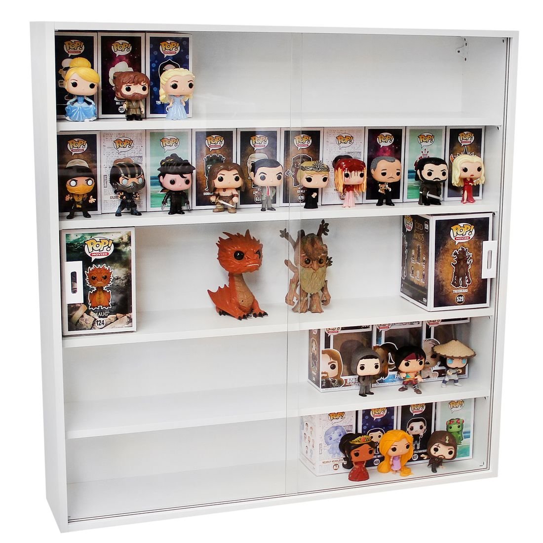 Expositor para Funko Pop Mdf (para Pops, Caixas, Rides e Super Sizes) Branco - Dom Móveis - 4