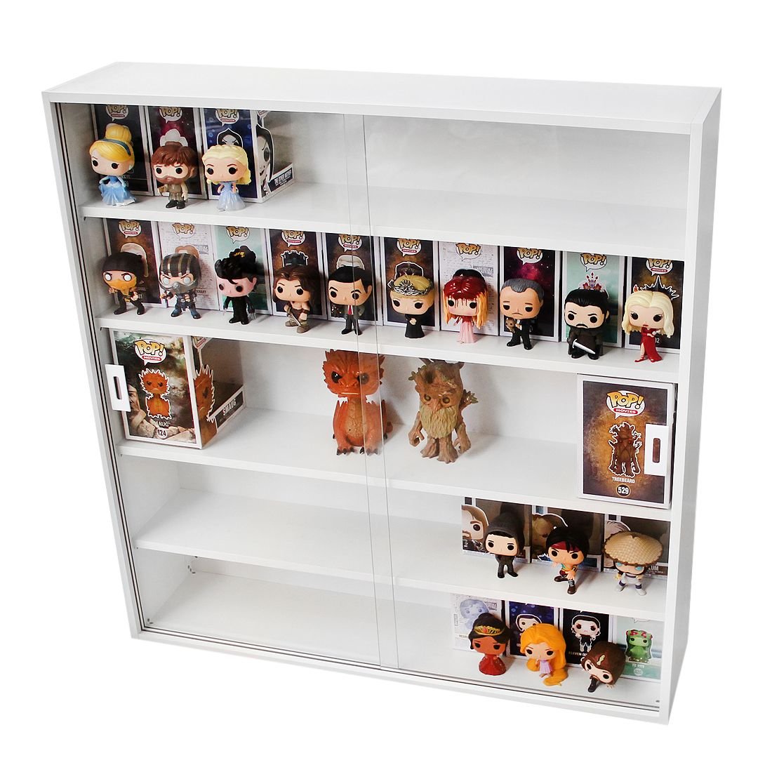 Expositor para Funko Pop Mdf (para Pops, Caixas, Rides e Super Sizes) Branco - Dom Móveis - 2
