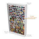 Ver imagem 6 de Expositor Estante Mdf para Carrinhos Colecionáveis, Branco - Dom Móveis
