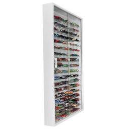 Expositor Estante Mdf para Carrinhos Colecionáveis, Branco - Dom Móveis - 5