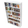 Expositor para funko pop MDF (para 60 funkos) portas em vidro, 6 vãos, branco - Dom Móveis - 5