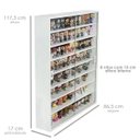 Ver imagem 6 de Expositor Funko Pop (Para 100 Pops) MDF, Portas em Vidro, 8 Vãos, Dom Móveis - Branco