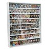 Expositor Funko Pop (Para 100 Pops) MDF, Portas em Vidro, 8 Vãos, Dom Móveis - Branco - 1