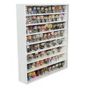 Ver imagem 3 de Expositor Funko Pop (Para 100 Pops) MDF, Portas em Vidro, 8 Vãos, Dom Móveis - Branco